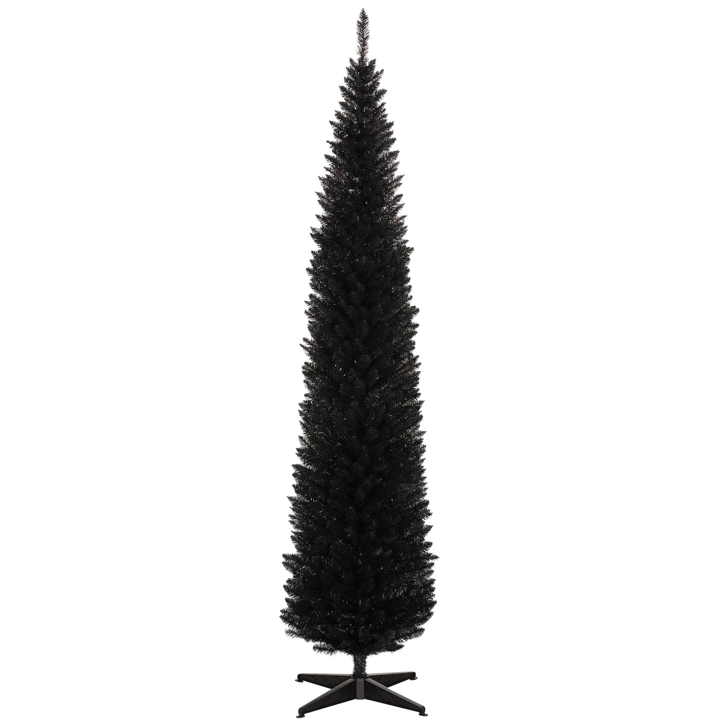 Artificial Christmas Tree Indoor Realistic Holiday Decoration Black 1