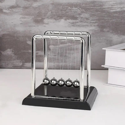 Newton's Cradle Balance Steel Ball, Pendulum Desktop Toys, Physics Science Stress Relief Gift