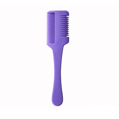 Hair Cutting Comb With Razor Blades Thinning And Trimming Tool For Home And Salon Styling 10
