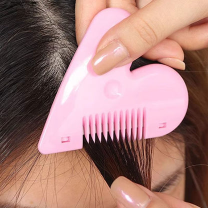 Hair Cutting Comb With Razor Blades Thinning And Trimming Tool For Home And Salon Styling 13