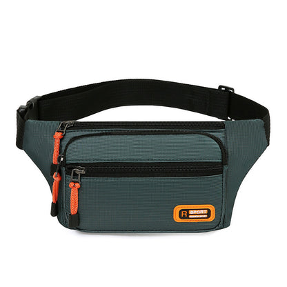 Men Waist Packs Waterproof Fashion Sling Crossbody Bag, Casual Running Chest Bag Fanny Pack Belt