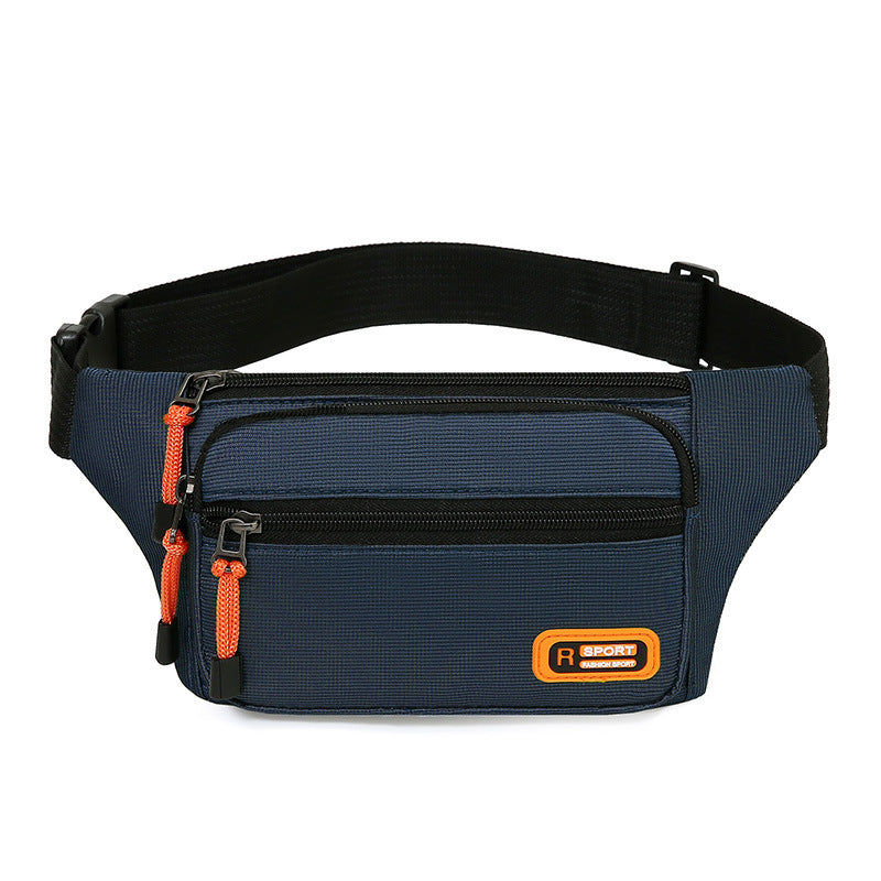 Men Waist Packs Waterproof Fashion Sling Crossbody Bag Casual Running Chest Bag Fanny Pack Belt 1