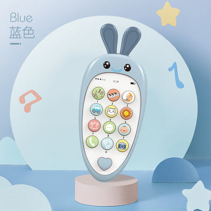 Simulation Phone Baby Toy Music Sound Infant Learning Teether 5