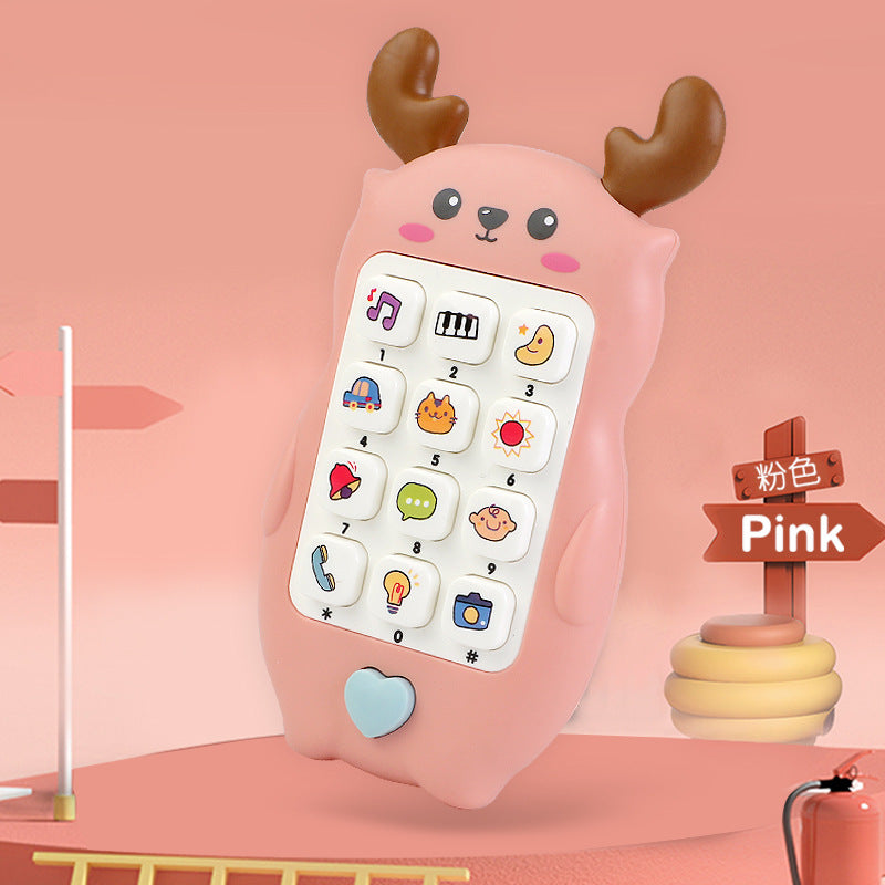 Simulation Phone Baby Toy Music Sound Infant Learning Teether 9
