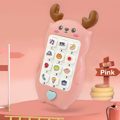 Simulation Phone Baby Toy Music Sound Infant Learning Teether 9