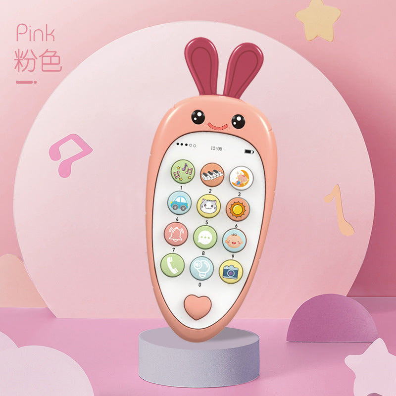 Simulation Phone Baby Toy Music Sound Infant Learning Teether 11