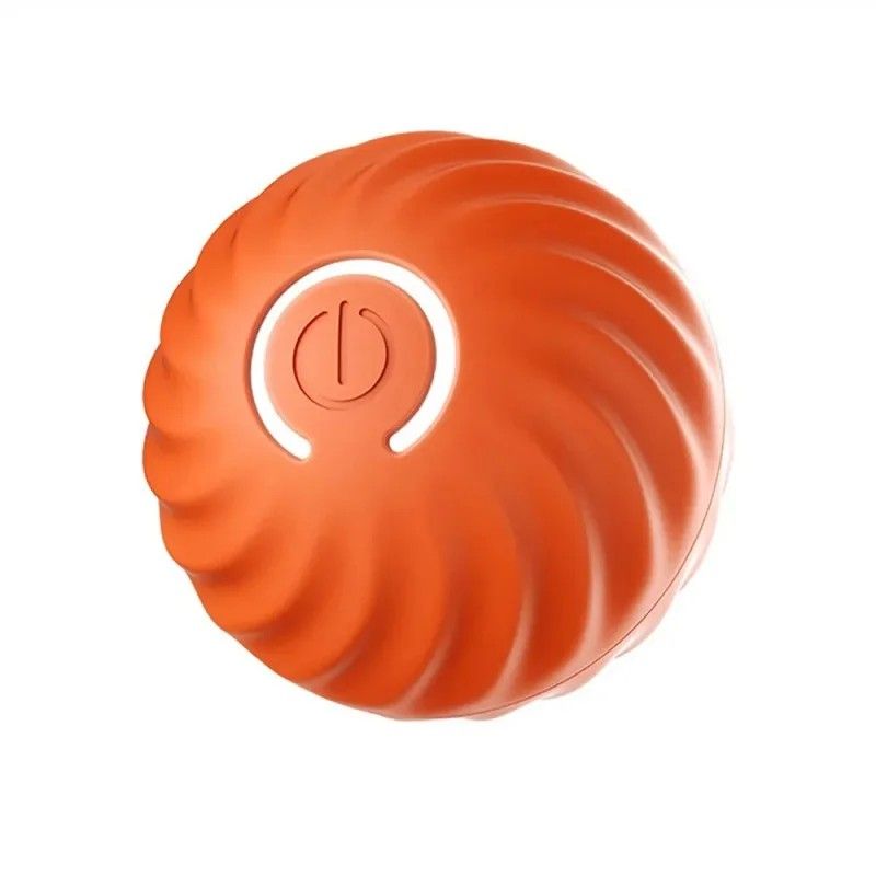 Smart USB Rechargeable Dog Toy Ball  Automatic Rolling  Bouncing Motion  Interactive Chew Toy For A