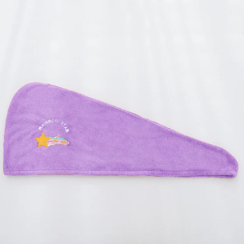 Soft Bathroom Hair Towels for Women, Super Absorbent Hair Wrap Bonnet