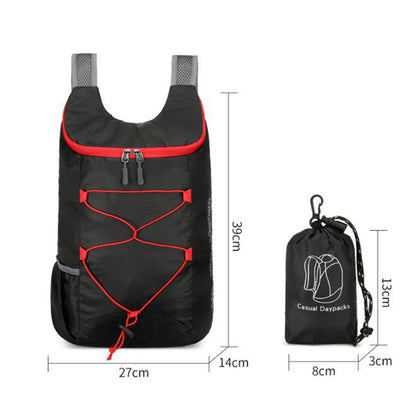 Outdoor Sports Backpack Lightweight Waterproof Nylon For Hiking Camping Travel 3