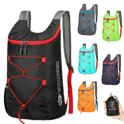 Outdoor Sports Backpack Lightweight Waterproof Nylon for Hiking Camping Travel