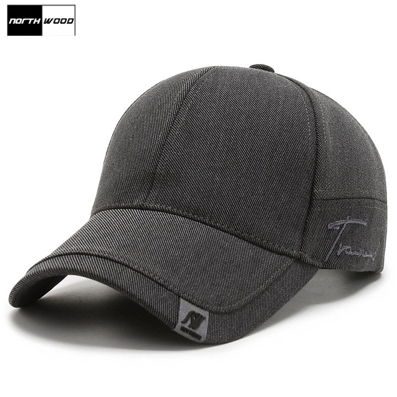 Outdoor Men Trucker Hats, High Quality Solid Baseball Caps, Cotton Bone Gorras CasquetteHomme