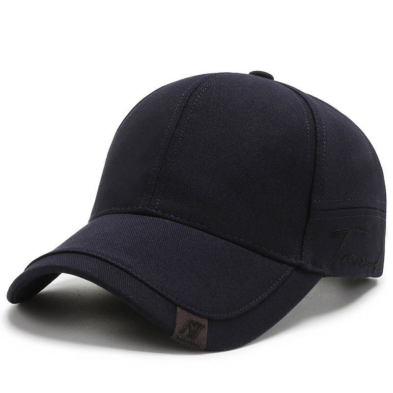 Outdoor Men Trucker Hats High Quality Solid Baseball Caps Cotton Bone Gorras CasquetteHomme 4