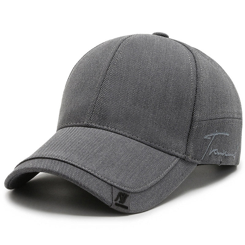 Outdoor Men Trucker Hats High Quality Solid Baseball Caps Cotton Bone Gorras CasquetteHomme 6