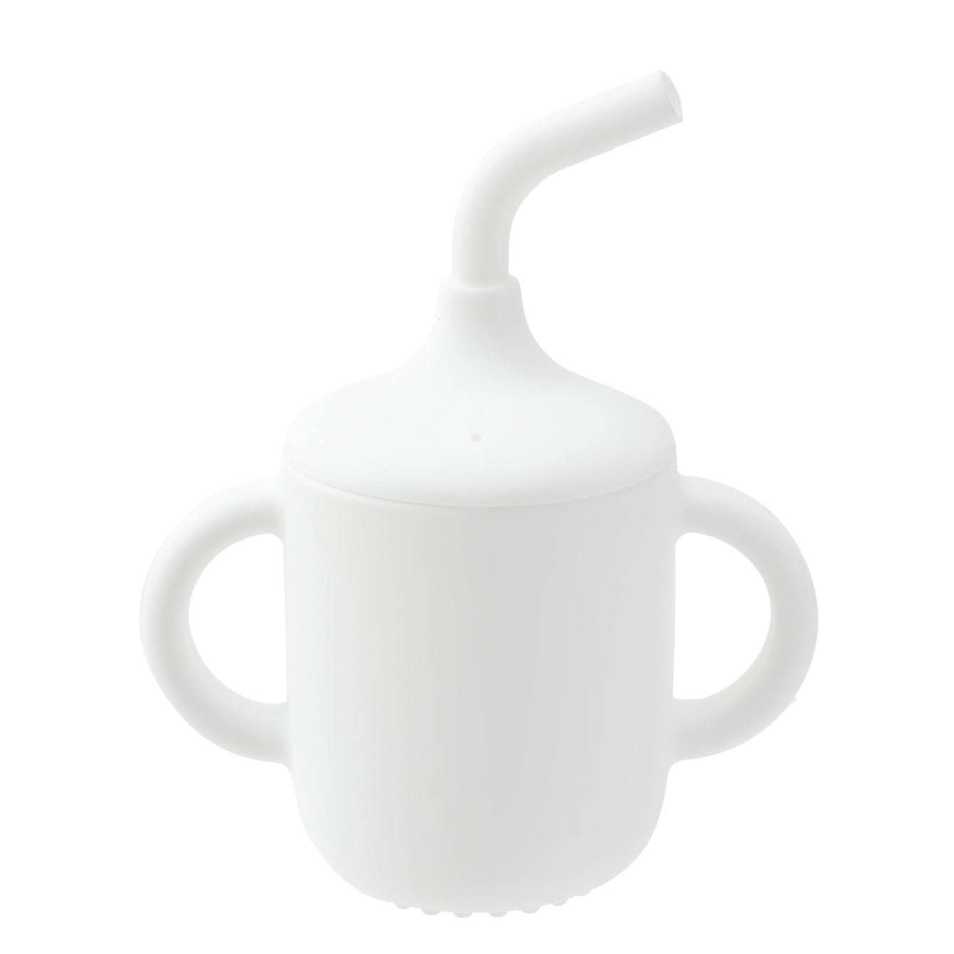 Infant Silicone Learning Cup Double Handle Baby Feeding Straw Color Kids BPA Free Training Drinking 5