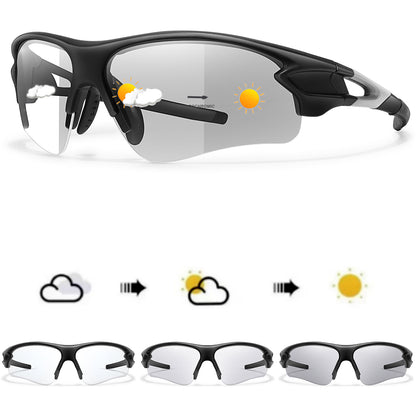 Fashion Photo chromatic Sunglasses for Men and Women, Outdoor Sports Eye wear, Cycling, Running, and Fishing Goggles