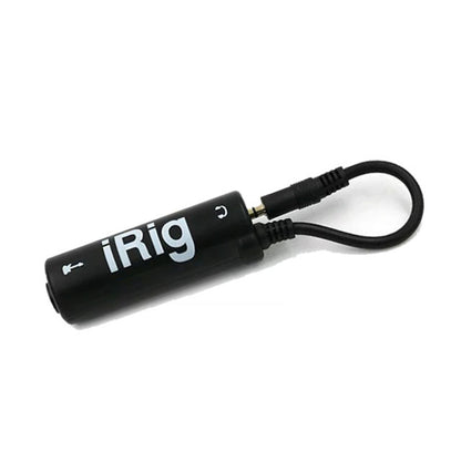 High fidelity Pro IRIG guitar interface converter, audio cable with low background noise, Durable frosted anti scratch