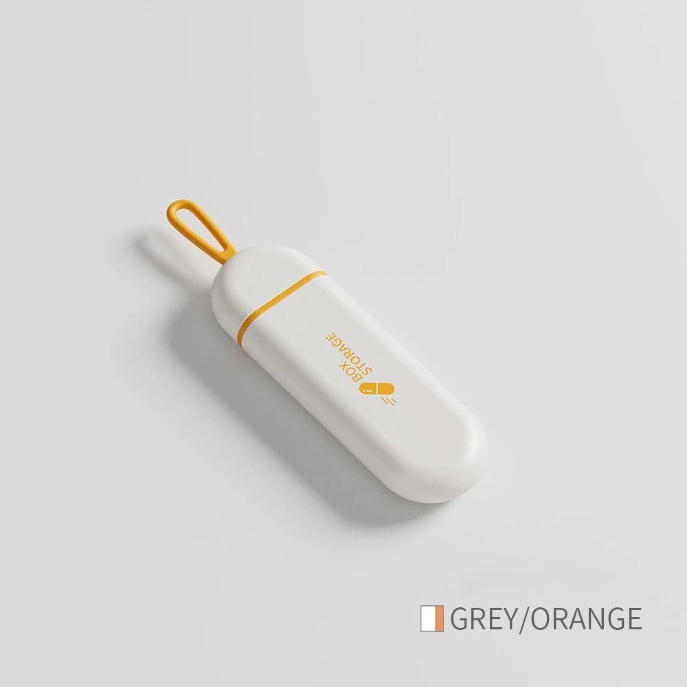 Portable 3 Slot Pill Storage Case For Travel And Daily Use 7