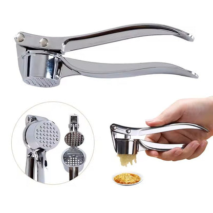 Stainless Steel Garlic Press  Crusher Manual Squeezer 1