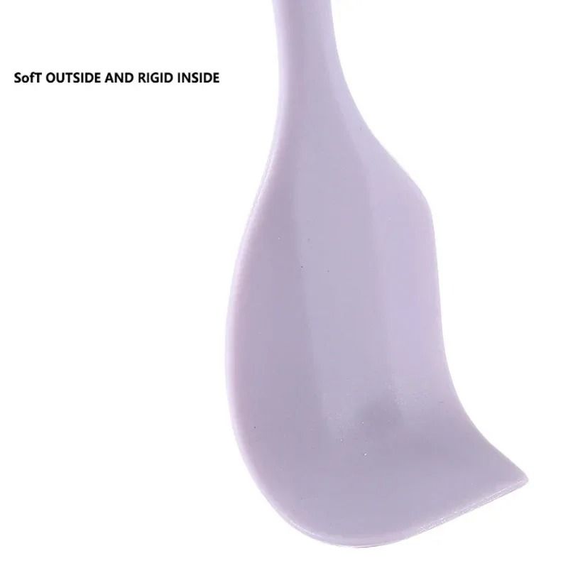 Silicone Cream Spatula Heat Resistant Non Stick Scraper For Baking And Cooking 2