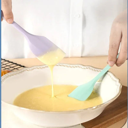 Silicone Cream Spatula Heat Resistant Non Stick Scraper For Baking And Cooking 3