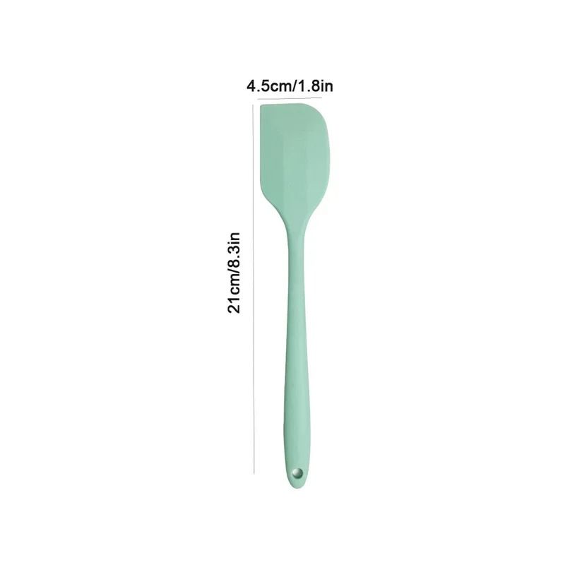 Silicone Cream Spatula Heat Resistant Non Stick Scraper For Baking And Cooking 9