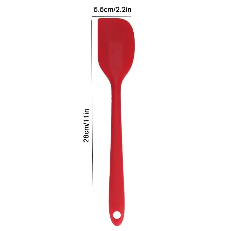 Silicone Cream Spatula Heat Resistant Non Stick Scraper For Baking And Cooking 15