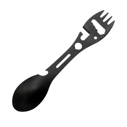 Fork Spoon Bottle Opener For Survival Gear Outdoor Fork Spoon Versatile Utensil Outdoor Camping Too 5