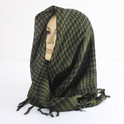 Light Weight Military Tactical Arab Scarf Unisex Army Plaid 1