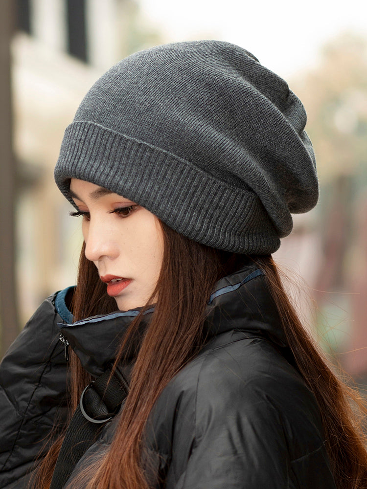 solid real cashmere beanies winter hat for woman acrylic hat woman Autumn Warm skullies for man Wholesales