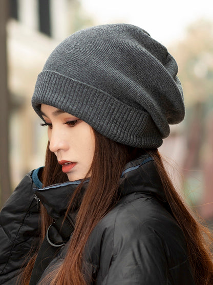 solid real cashmere beanies winter hat for woman acrylic hat woman Autumn Warm skullies for man Wholesales