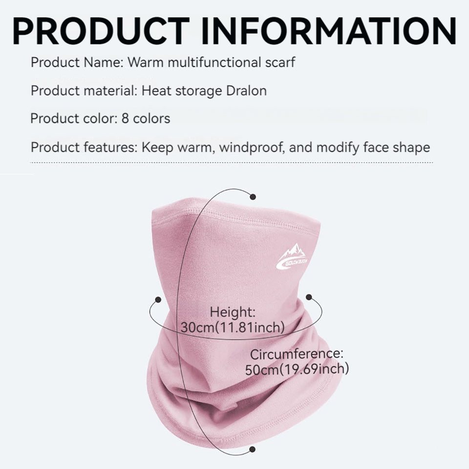 KoKossi Winter Sports Bandana Snowboard Scarf Velvet Thermal Neck Warmer Outdoor Hiking Cycling Rid 5