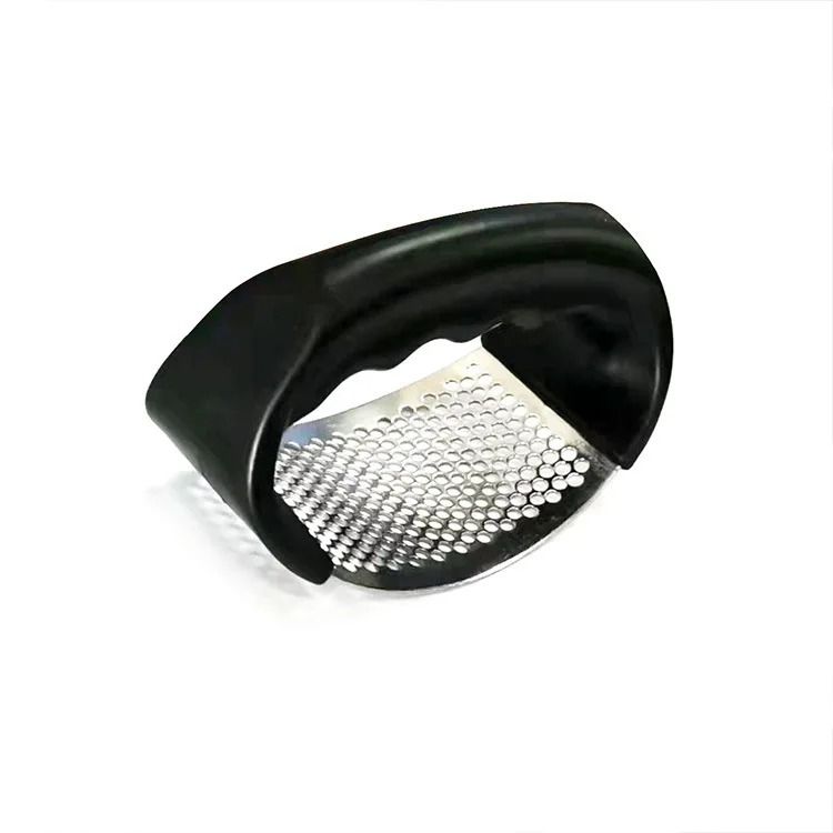 Stainless Steel Garlic Press Crusher Manual Garlic Mincer Tool 3