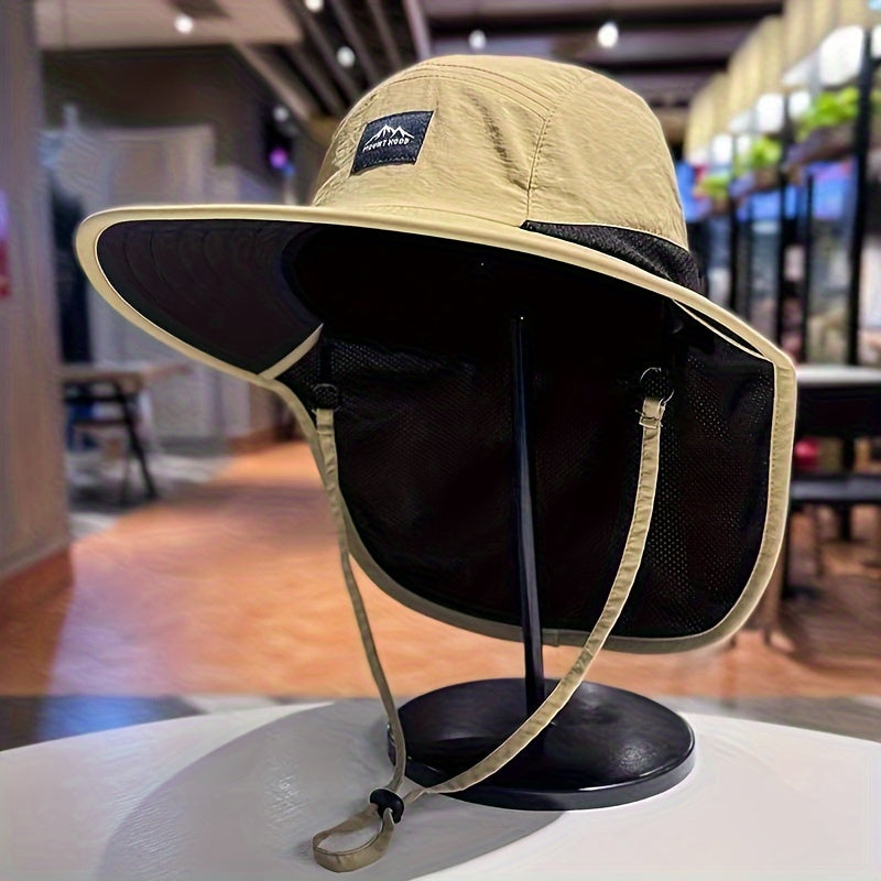 Lightweight Carbon Fiber Sun Hat, Superior Durable Gear, Non-Woven Comfort for Outdoor Sports