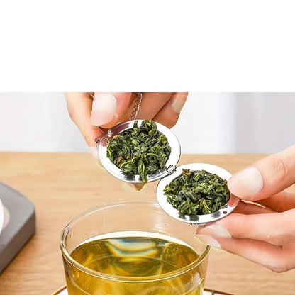 Premium 304 FoodGrade Stainless Steel Tea  Soup Infuser Ball With Chain Hook 1