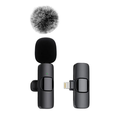 Wireless Microphone for iPhone, Android, Laptop, and Gaming