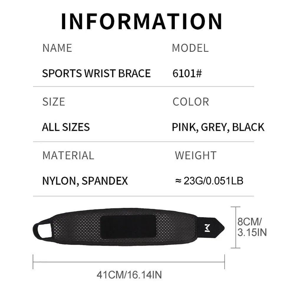 Adjustable Compression Sleeve Wrist Support for Gym, Breathable Carpal Tunnel Relief, Sports Injury Prevention,