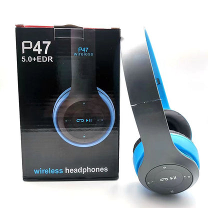 Stereo Bluetooth Headset Wireless Folding Sports Headset 1