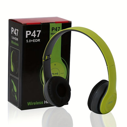 Stereo Bluetooth Headset Wireless Folding Sports Headset 4