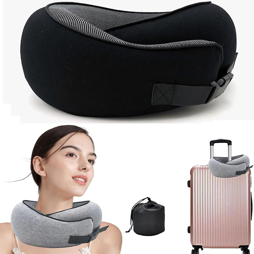 Pillow Neck Pillow U-Shaped Pillow Travel Car Neck Pillow Airplane Travel Pillow Long-Distance Flight Sleeping Artifact
