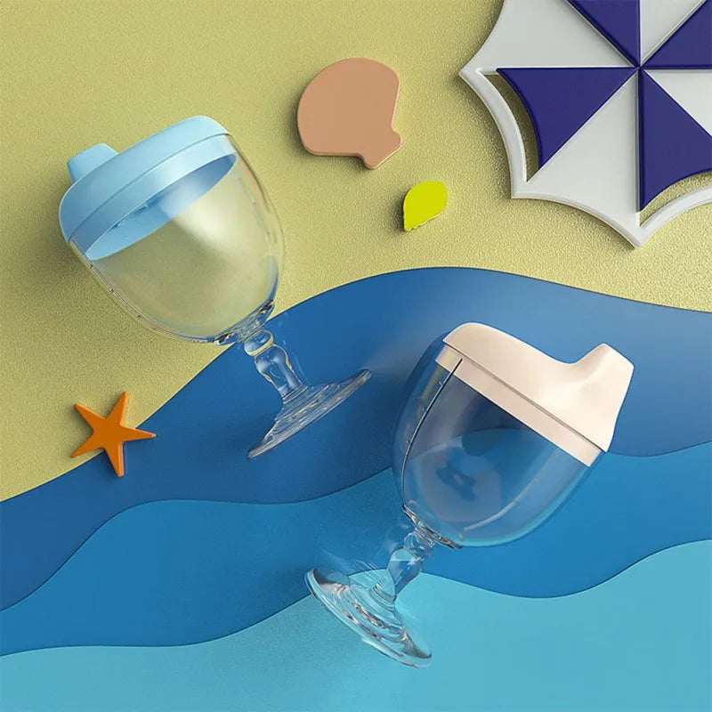 Leakproof Baby Weaning Cup Creative Goblet Duckbill Safe PP Material 150ML Gift For Kids 1