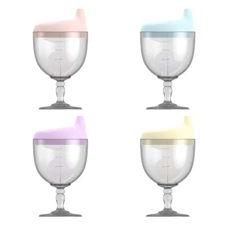 Leakproof Baby Weaning Cup Creative Goblet Duckbill Safe PP Material 150ML Gift For Kids 2
