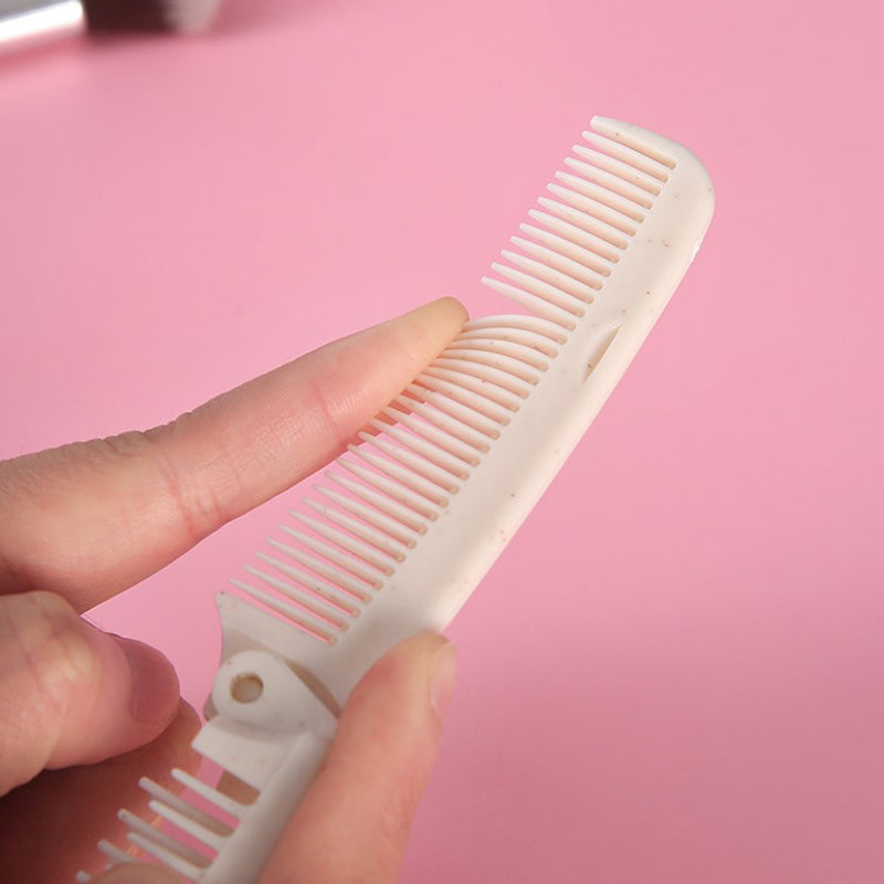 Foldable Hair Comb Portable Travel Hair Comb AntiStatic Hairdressing Styling Tool 3