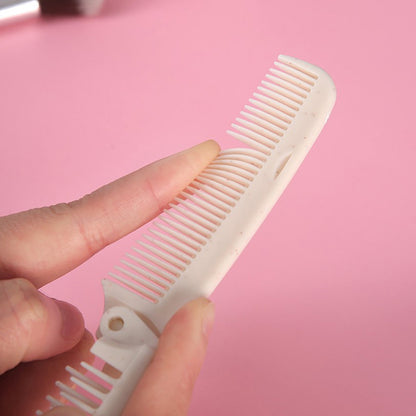 Foldable Hair Comb Portable Travel Hair Comb AntiStatic Hairdressing Styling Tool 3