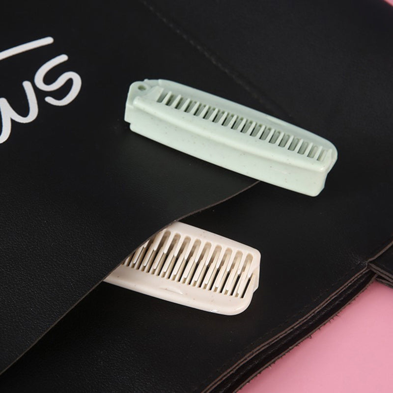 Foldable Hair Comb Portable Travel Hair Comb AntiStatic Hairdressing Styling Tool 4