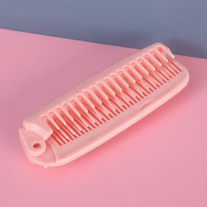Foldable Hair Comb Portable Travel Hair Comb AntiStatic Hairdressing Styling Tool 8