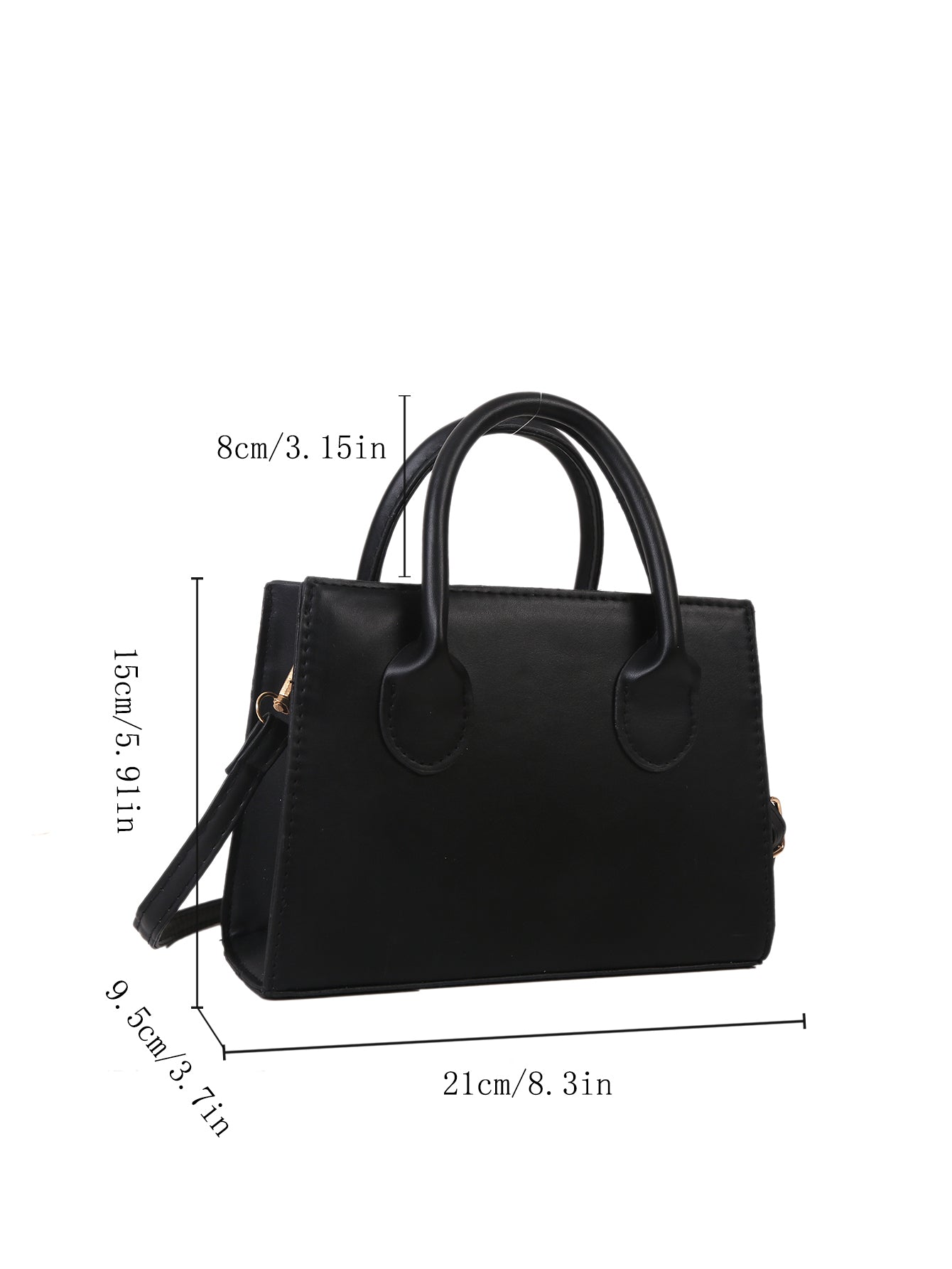 Luxury Designer Tote Handbag For Women PU Leather Large Capacity Shoulder Bag 3