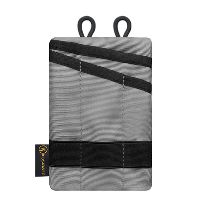 Rugged Mini Wallet Card Key Belt Waist Pack Camping, Kosibate Tactical EDC Molle Pouch Mini for Hiking Hunting Outdoor