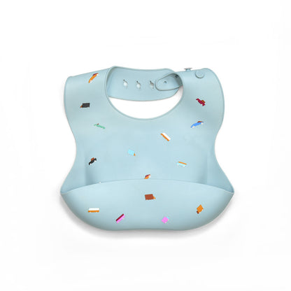 Waterproof Baby Bibs Silicone Bibs For Newborn Baby Feeding Tableware Toddler Feeding Bibs Bandana  2