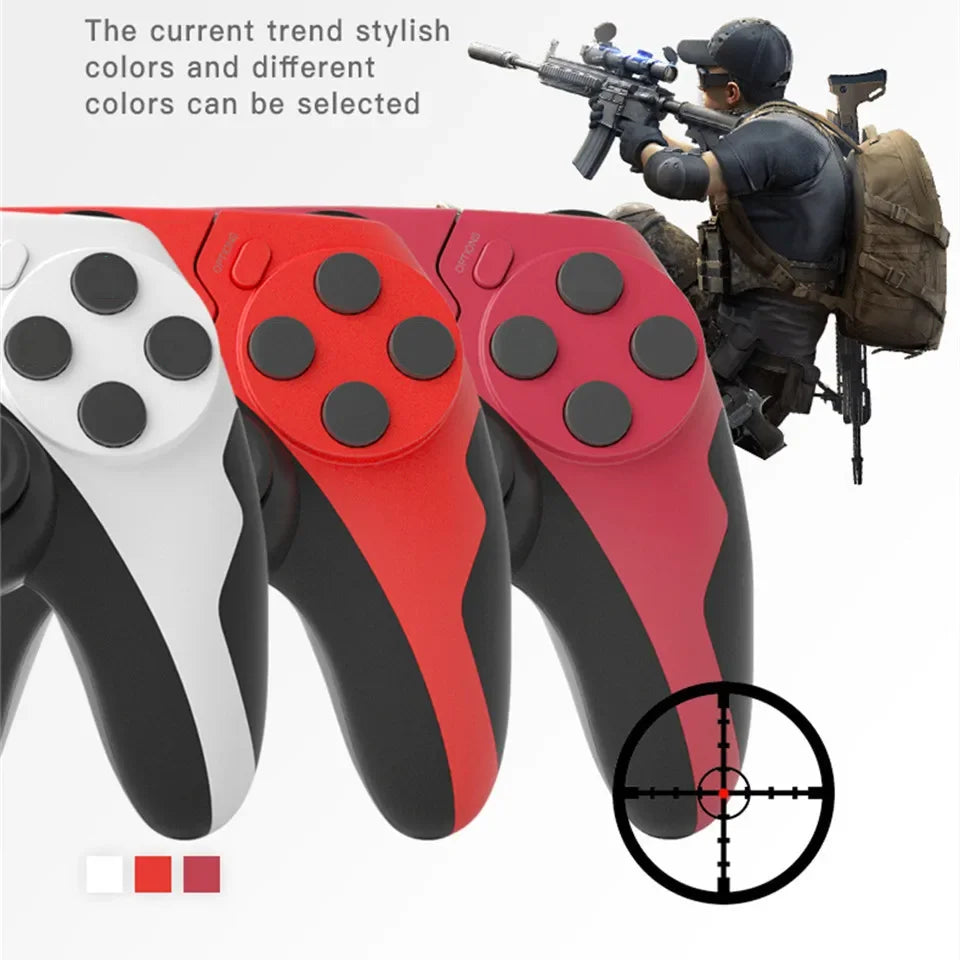 Wireless Controller Bluetooth Game Pad With Double Vibration 2