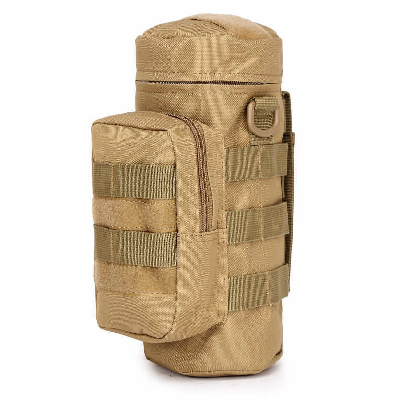 Premium Tactical Molle Water Bottle Pouch, Secure Holder Outdoor Sports Travel Camping Gear